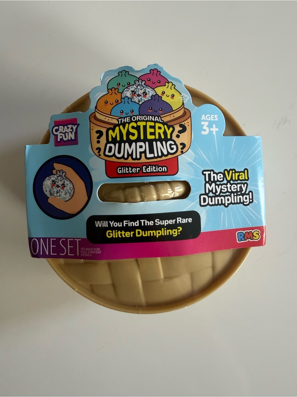 NEW THE ORIGINAL Mystery Dumpling Glitter Edition - Gold Dumpling Toy